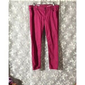 Gap 1969 Always Skinny Pink Jeans Size 10R/30 Twee Zoey Deschanel
